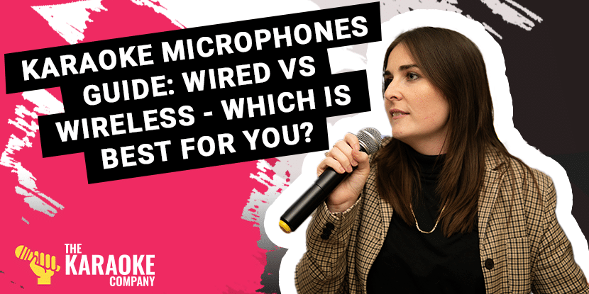 Karaoke Microphones Guide Wired vs. Wireless Which is Best for You