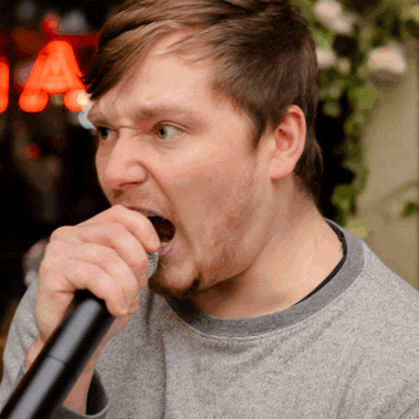 screaming karaoke